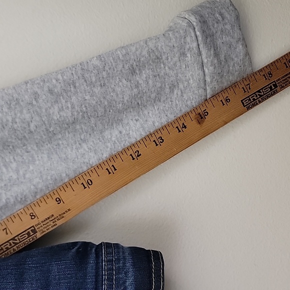 Wallflower Blue & Gray Denim Hoodie XL - Picture 11 of 15